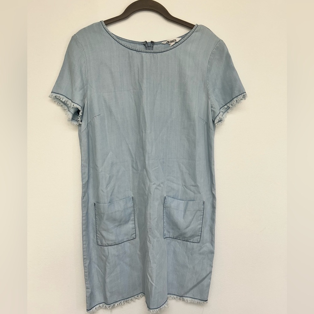 BB DAKOTA Light Blue Jean Dress Womens size M NWOT​